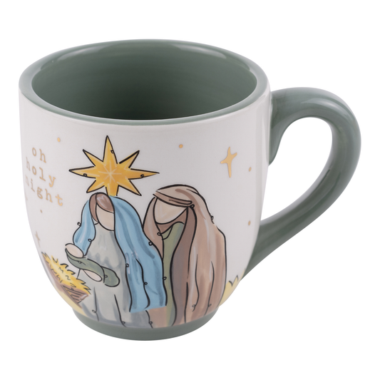 Neutral Oh Holy Night Animals Mug
