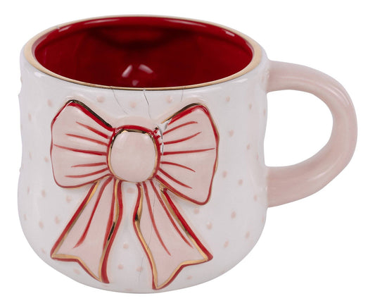 Big Pink Bow Mug