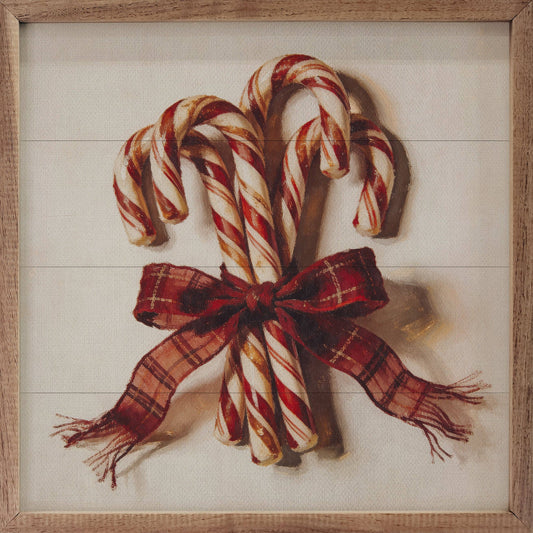 Candy Cane Bow: 12x12