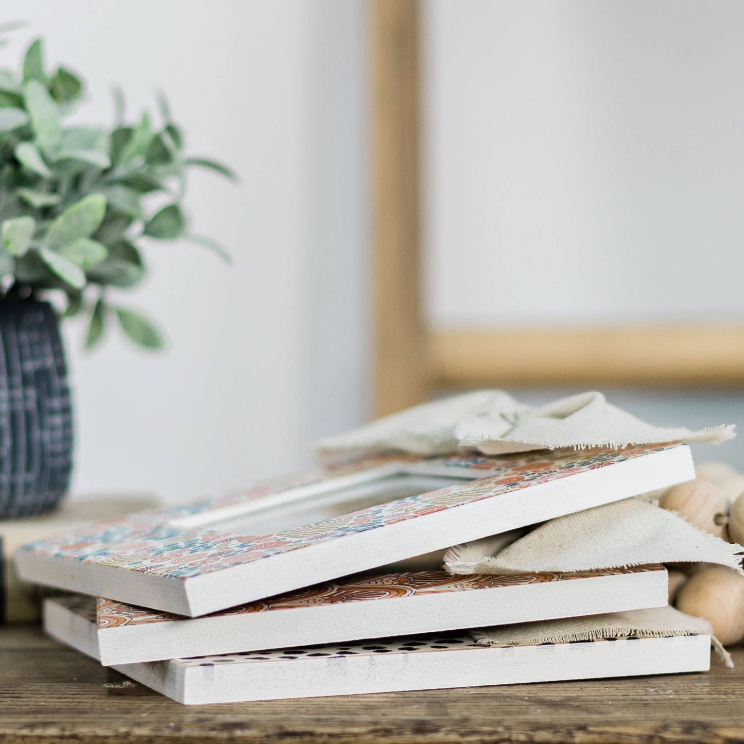 Birds And Honey 4x4 Photo Frame