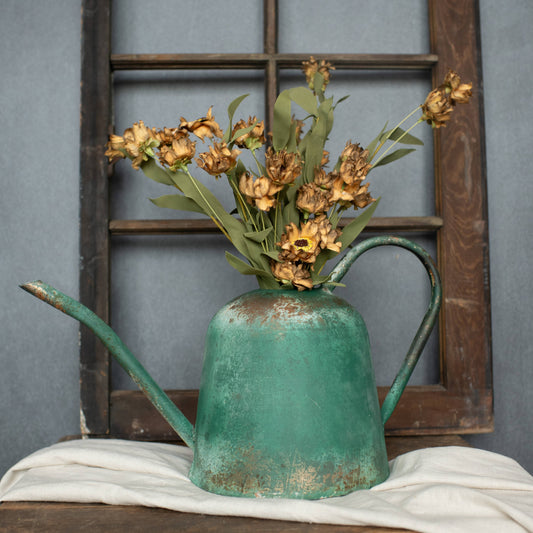 COPPER & GREEN WATERING CAN
