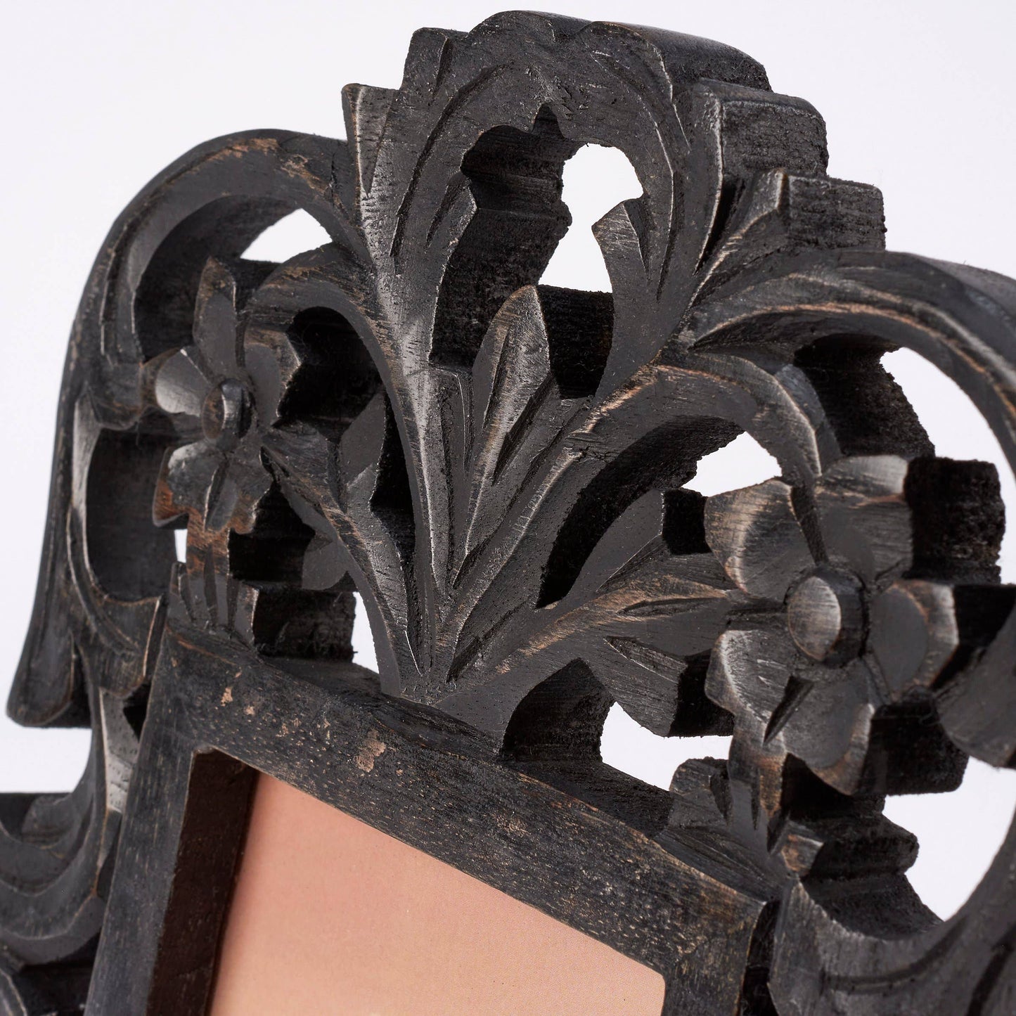 Black Filigree Photo Frame