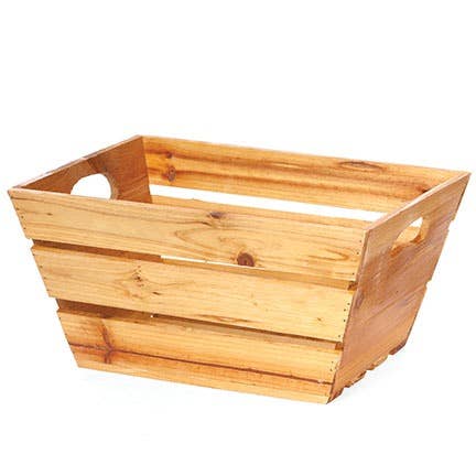 Rectangular Wood Crate