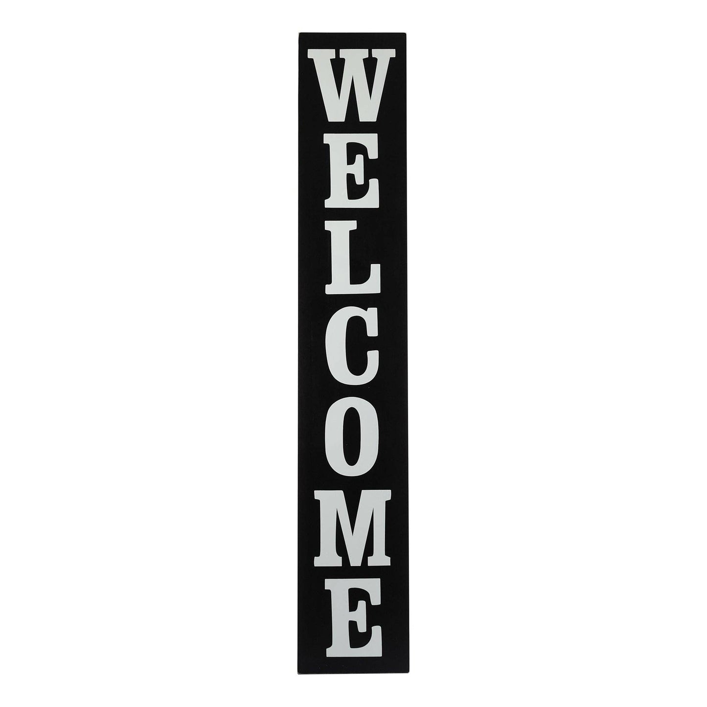 Black Welcome Board