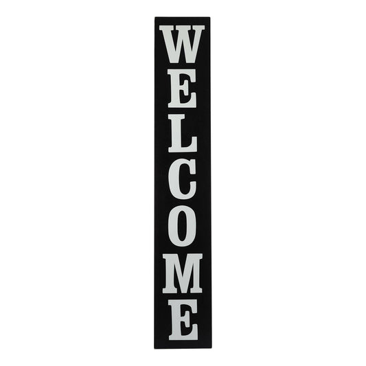Black Welcome Board