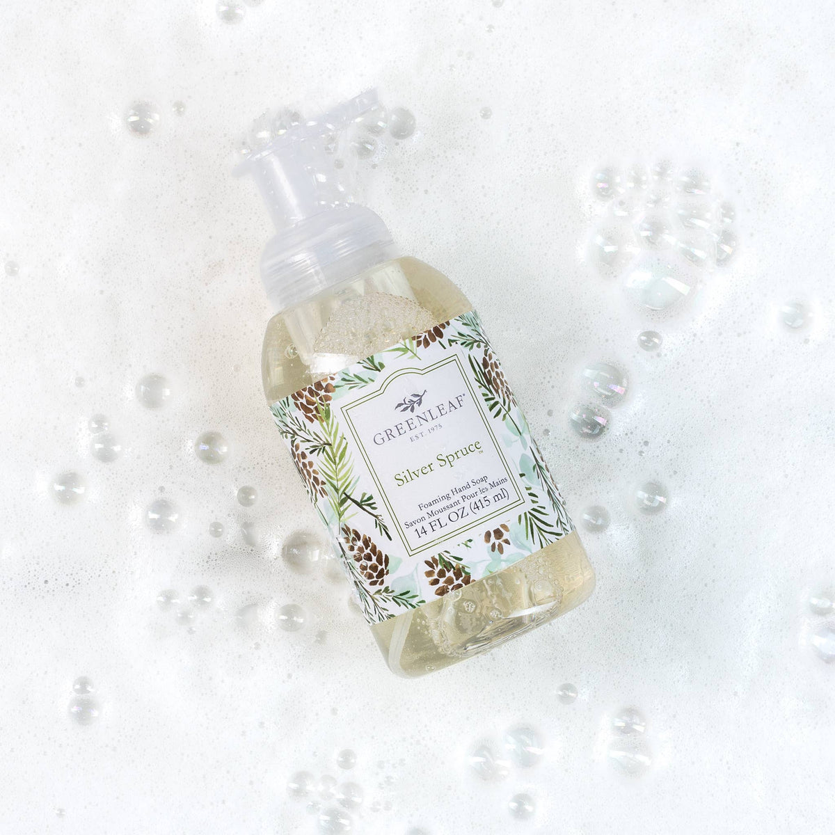 Silver Spruce Foaming Hand Soap 4 Pack | Holiday