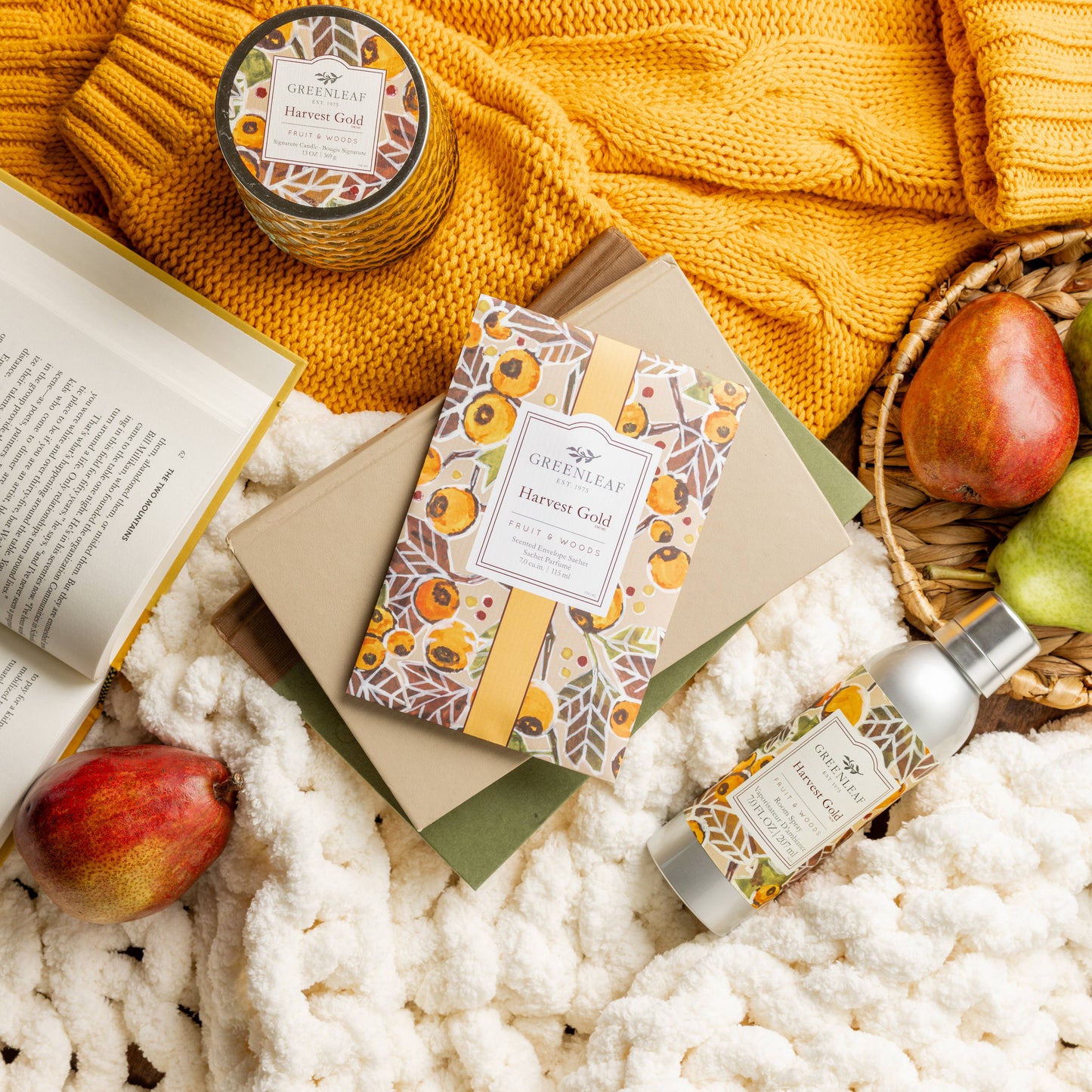 Harvest Gold Large Sachet| Fall Scent