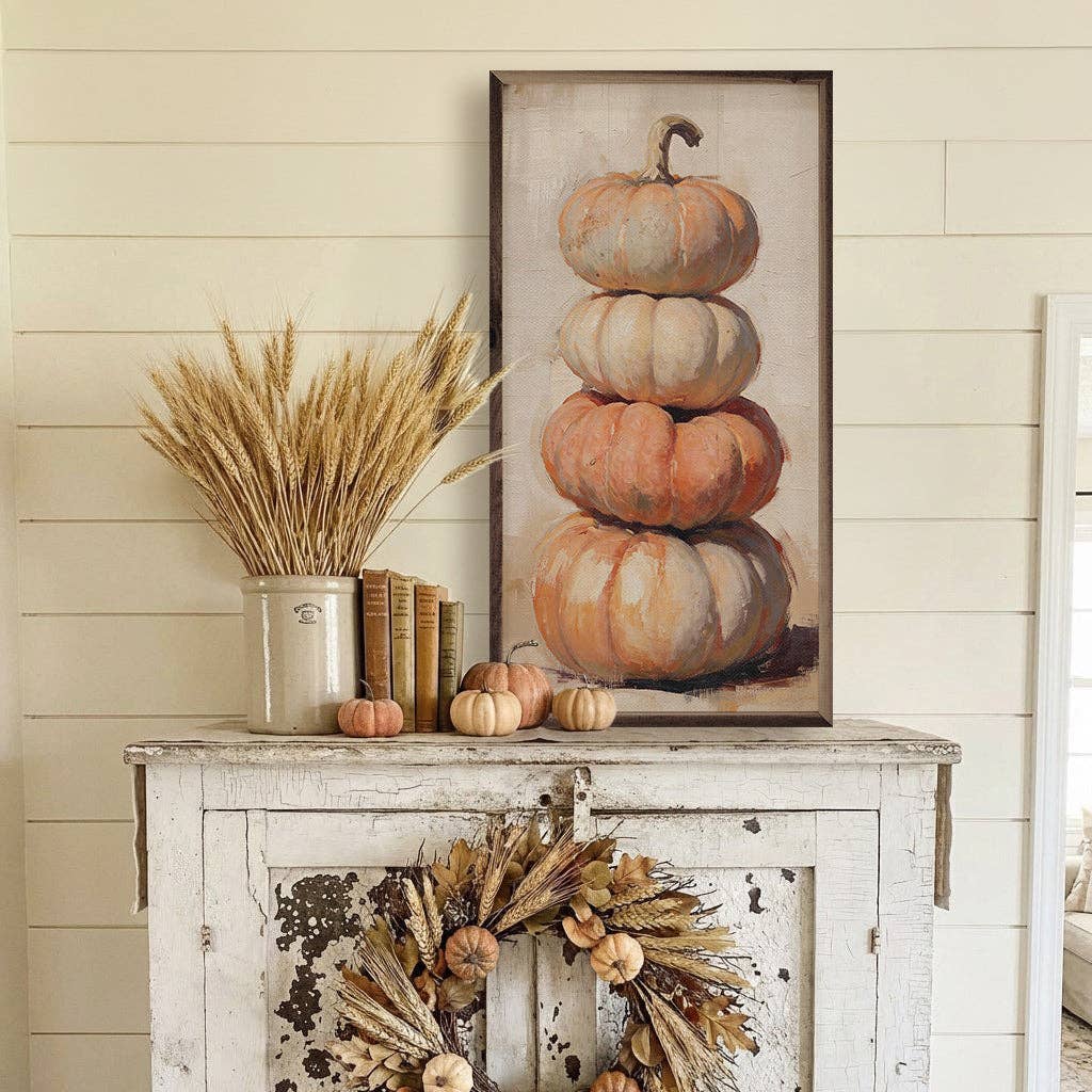 Harvest Pumpkin Tower: 12x24