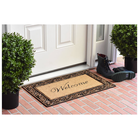 18" x 30" Prestige Welcome Doormat: Bronze