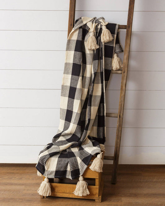 Blanket - Buffalo Check, Black
