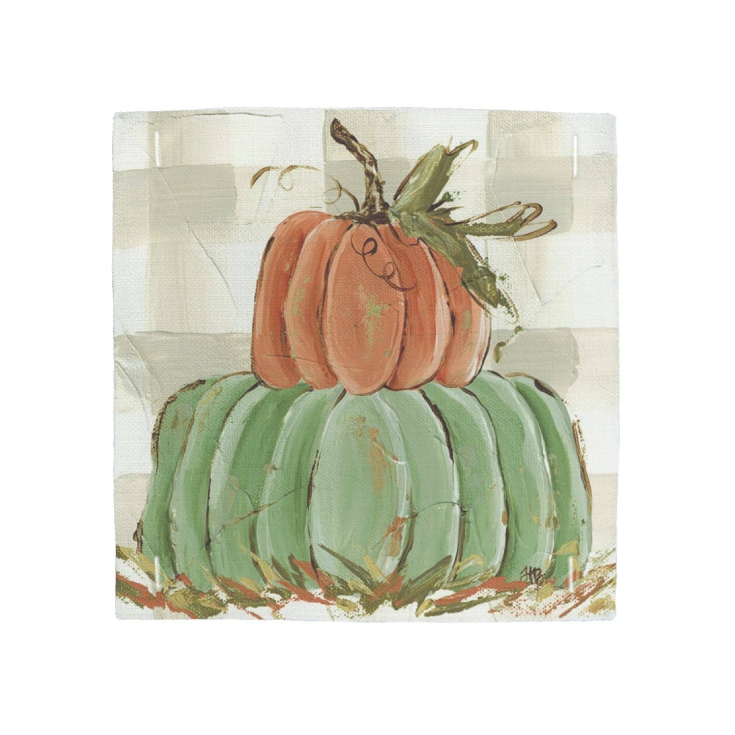 Haley’s Double Stack Pumpkin Pillow Swap