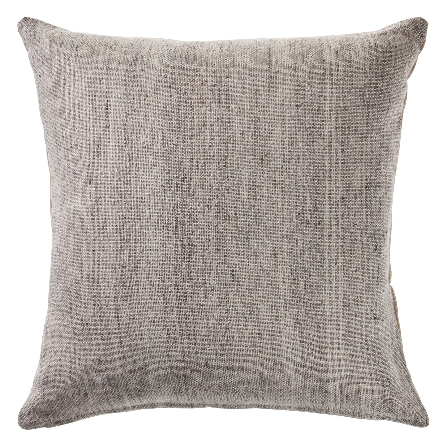 Distressed Gray Blend Throw Pillow: Gray / Poly Filled