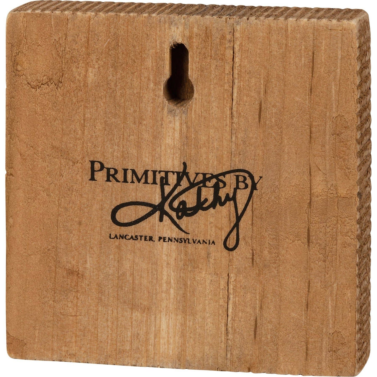 Green Pumpkin Block Sign