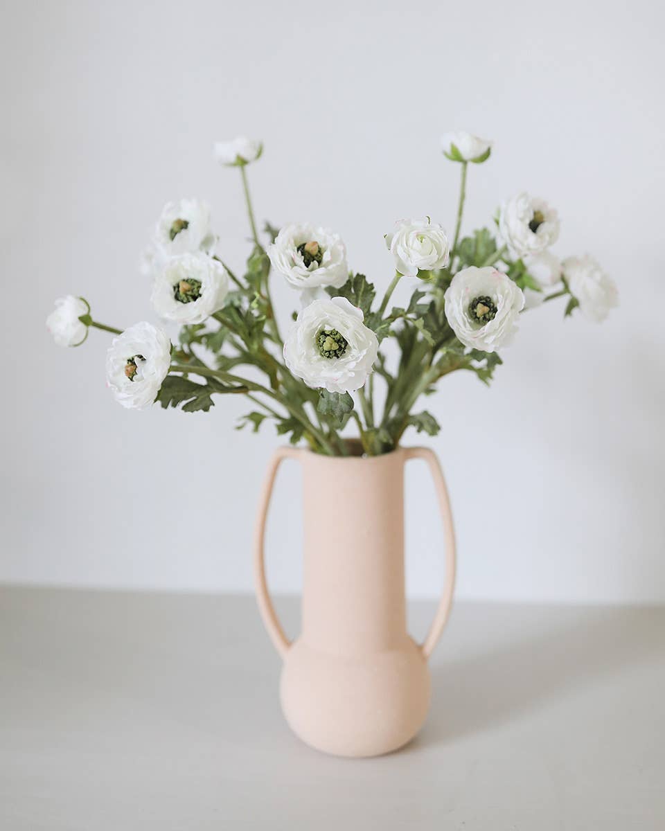 White Ranunculus 18.5"