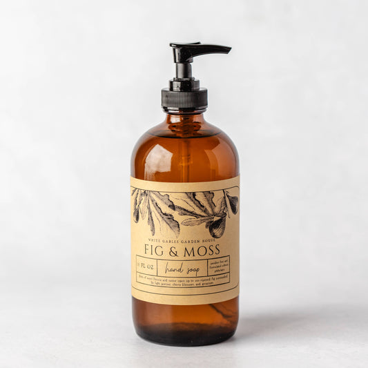 Fig & Moss Liquid Hand Soap 16 oz. | Made In USA