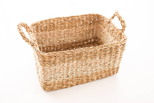 Sun Stream Jute Rope Basket-Medium
