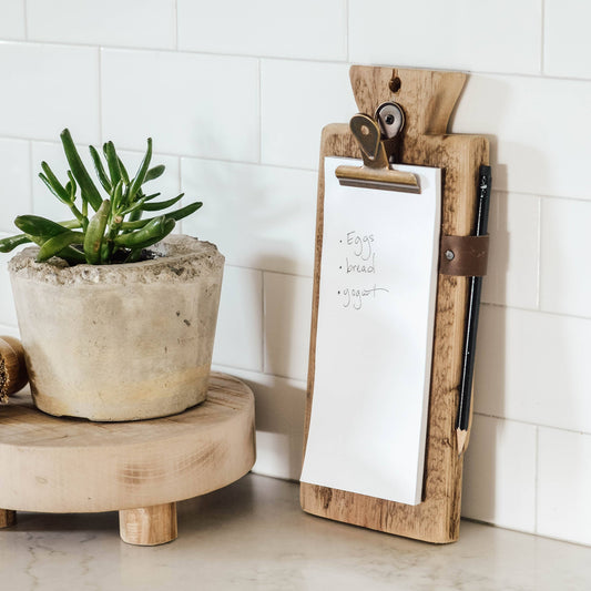 Memo Pad Clipboard Holder