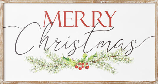 Sign - Merry Christmas