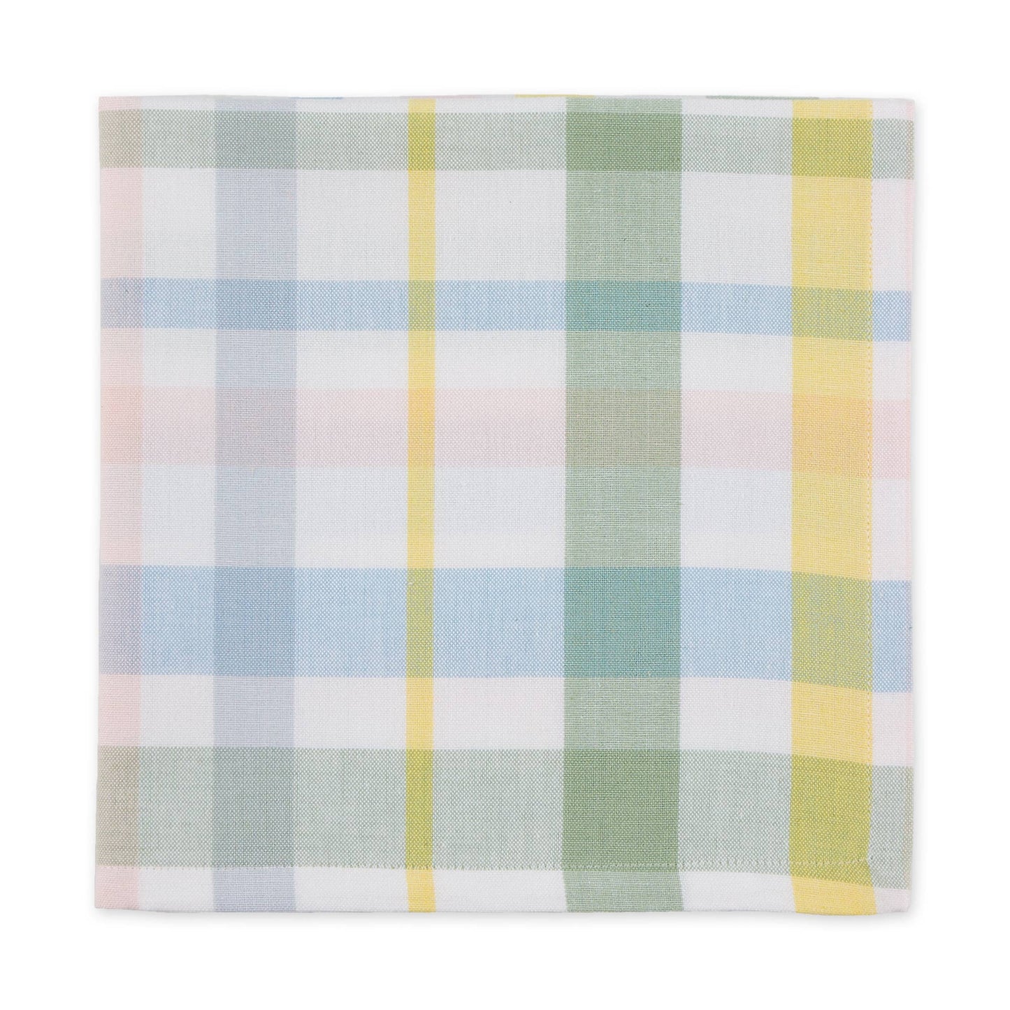 Easter Macarons Plaid Napkin