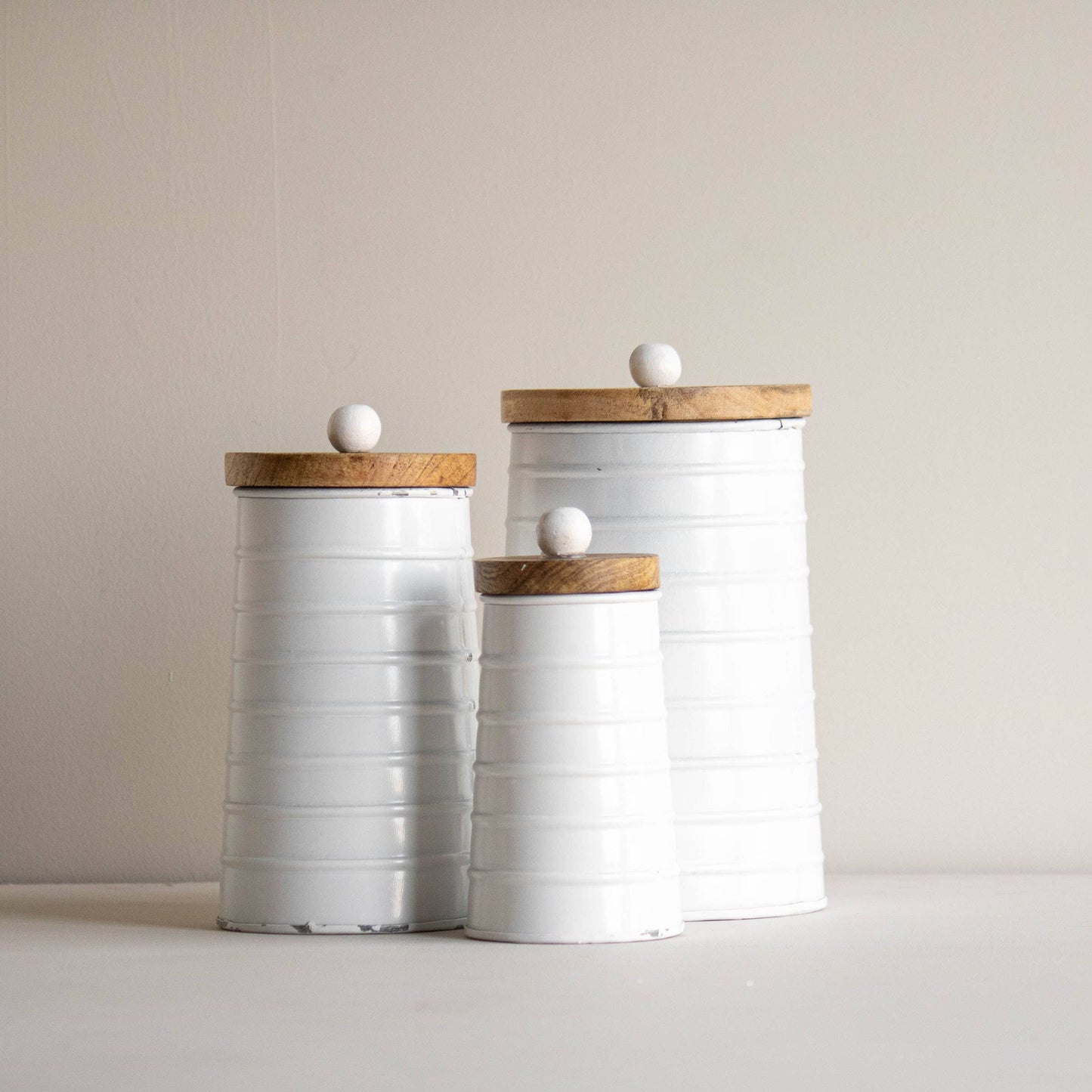 Set of 3 Dixie Canisters