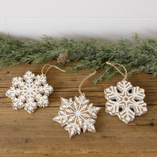 Frosty Snowflake Ornament