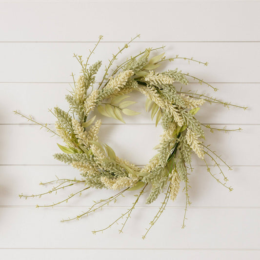 Wreath - Cream and Sage Spikes