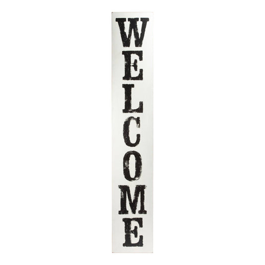 Whitewashed Welcome Board: 9.25 x 54 / 33120501 / 1