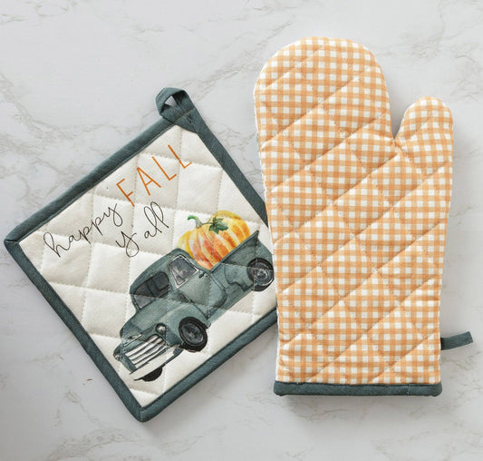 Pick Of The Patch - Oven Mitt And Pot Holder